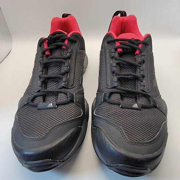 Adidas Terrex AX3 W Women’s Trail Hiking Shoes Size 6 (BB9519) Black/Red - Picture 1 of 11